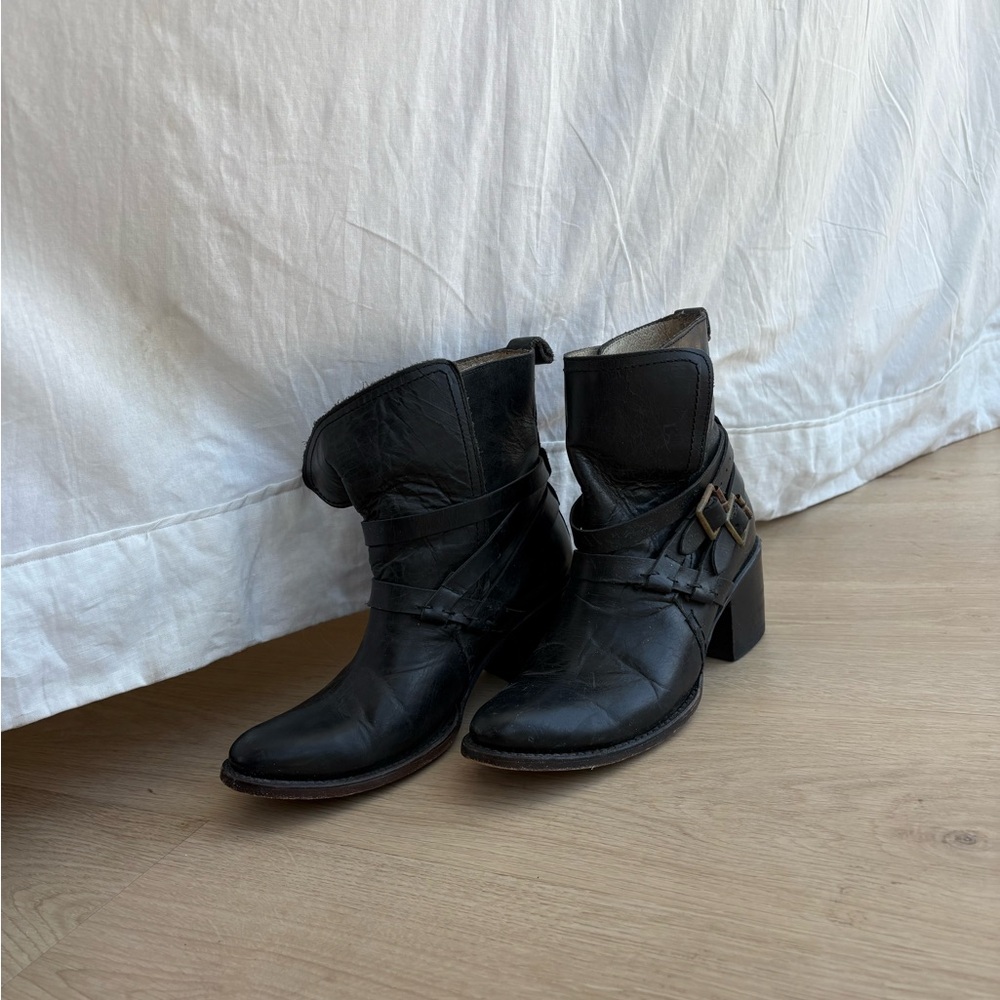 Freebird by Steven Black Leather Boots